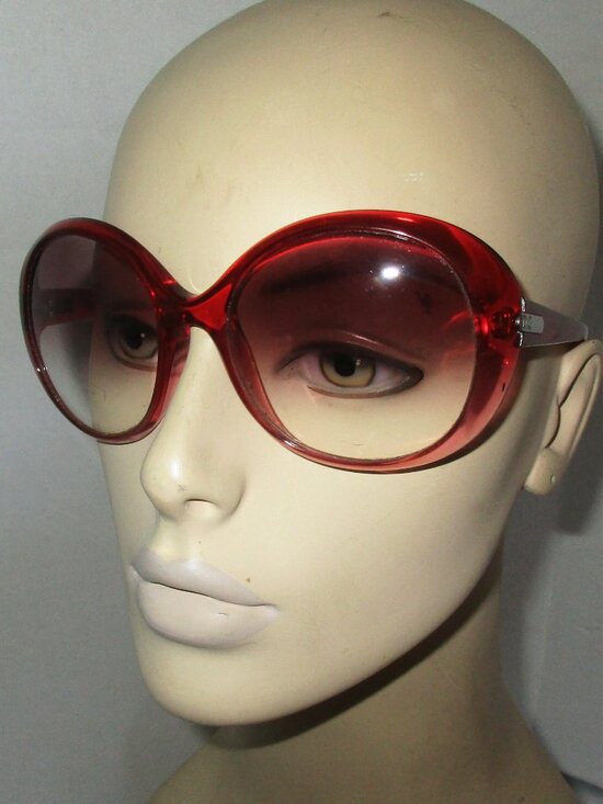 Vintage 2000\'s Oversized Dolce & Gabbana D&G Red Sunglasses Made In Italy main image 9